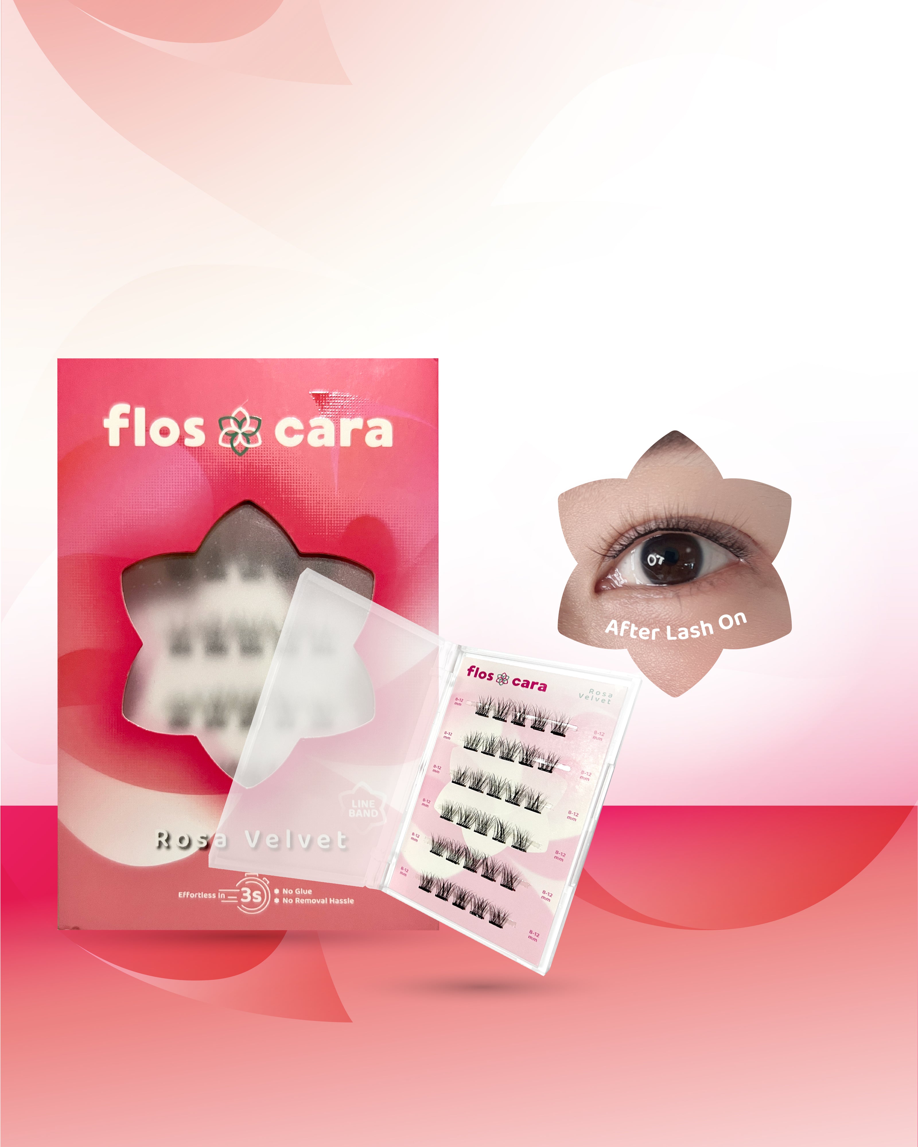 Rosa Velvet Non-Glue Eyelashes
