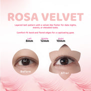 Rosa Velvet Non-Glue Eyelashes