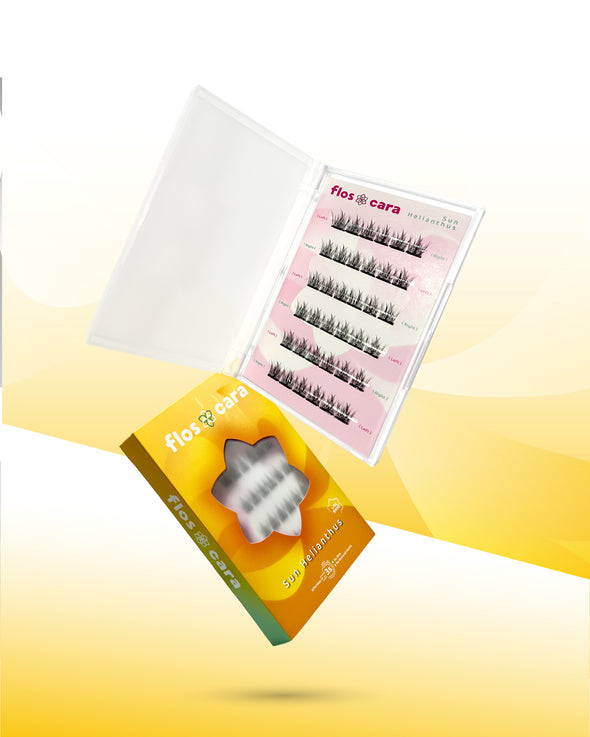 Sun Helianthus Non-Glue Eyelashes
